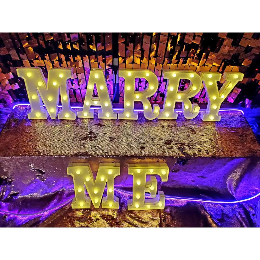 Marquee LED Alphabet Light