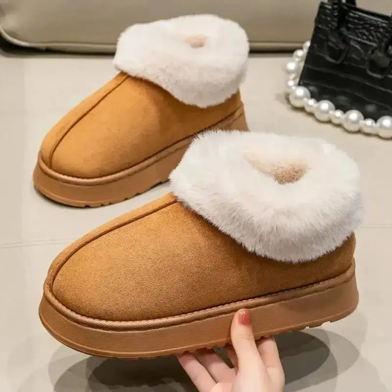 Cozy Platform Home Boots