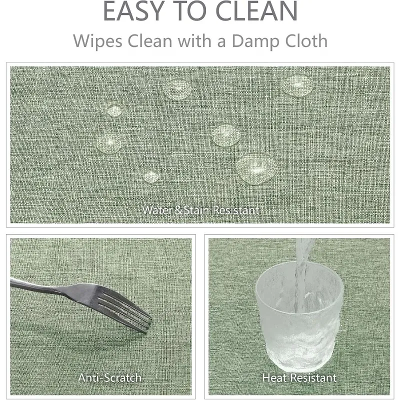 Minimalist Solid Color Tablecloth