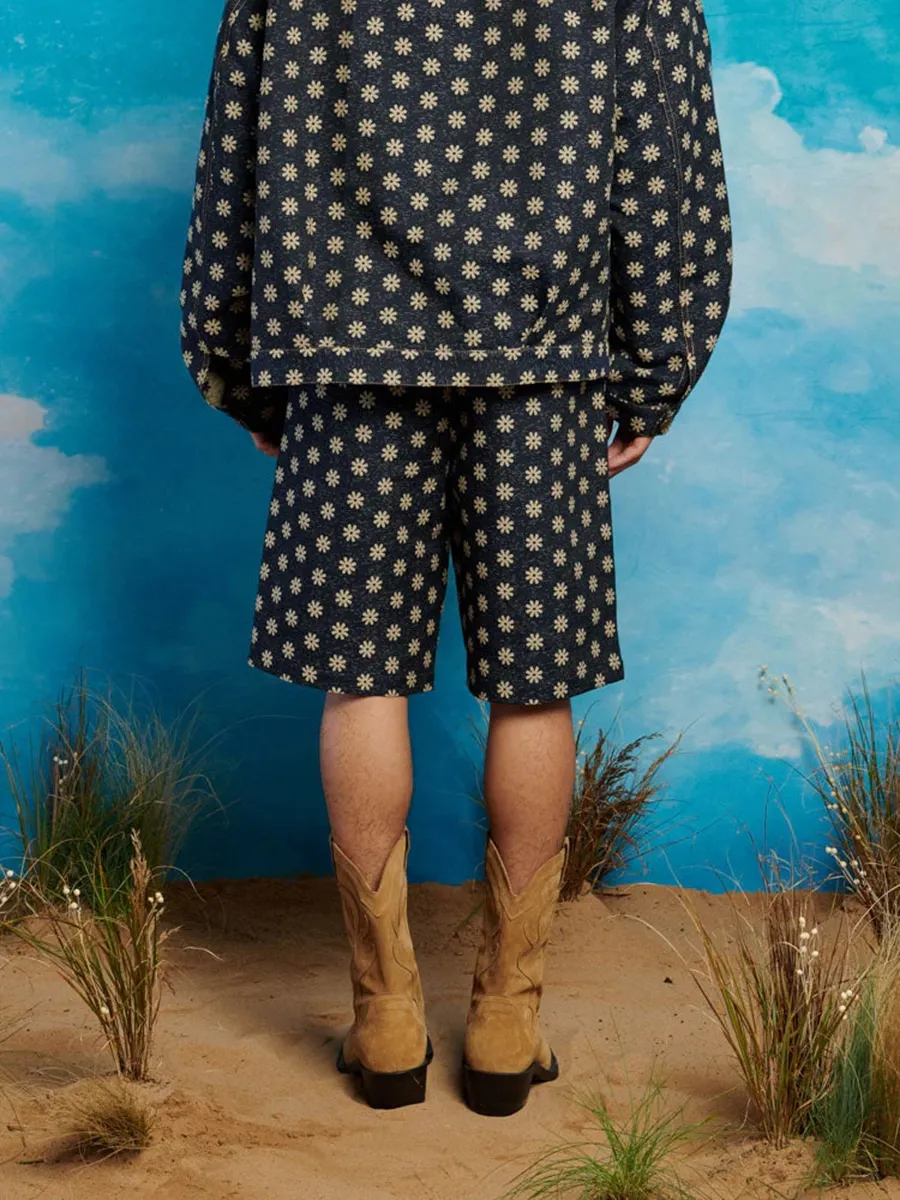 Flower Tailored Shorts