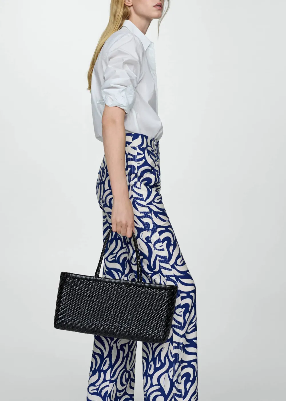 Wide Leg Printed Pants