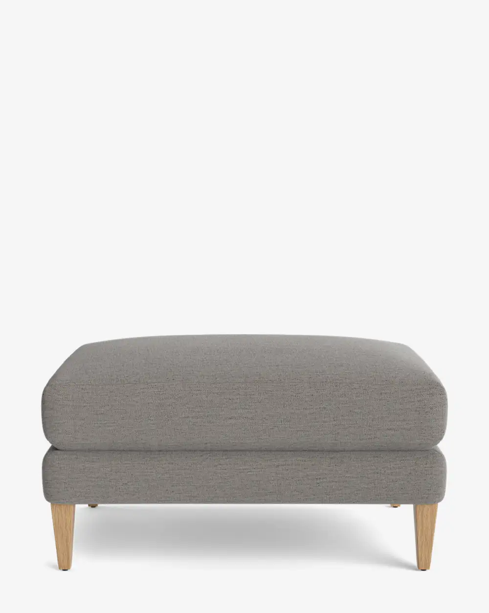 Modern Oak Ottoman