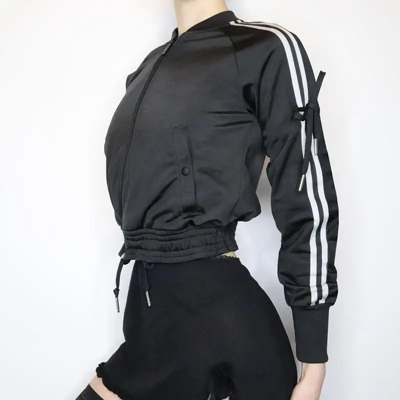Clean Line Zip Front Bomber Jacket