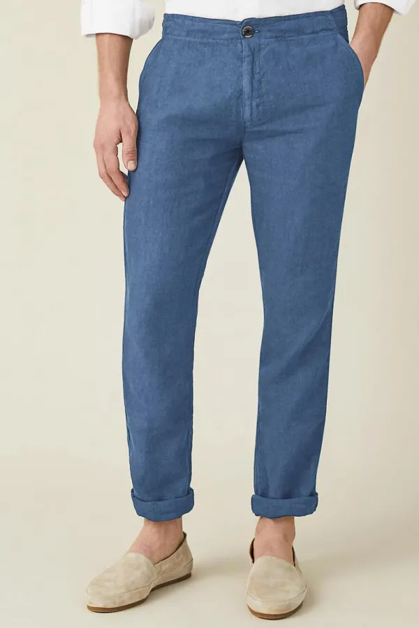 Regular Trousers-Dark Brown