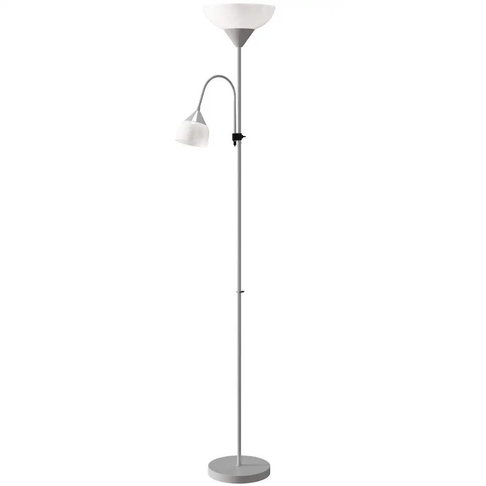 Everyday LED Adjustable Uplighter Reading Floor Lamp