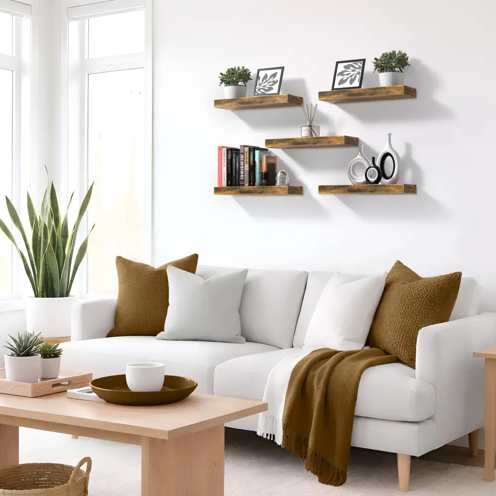 Rustic Floating Shelf