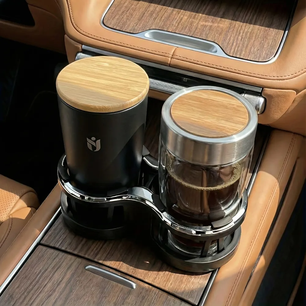 Dual Cup Car Drink Holder
