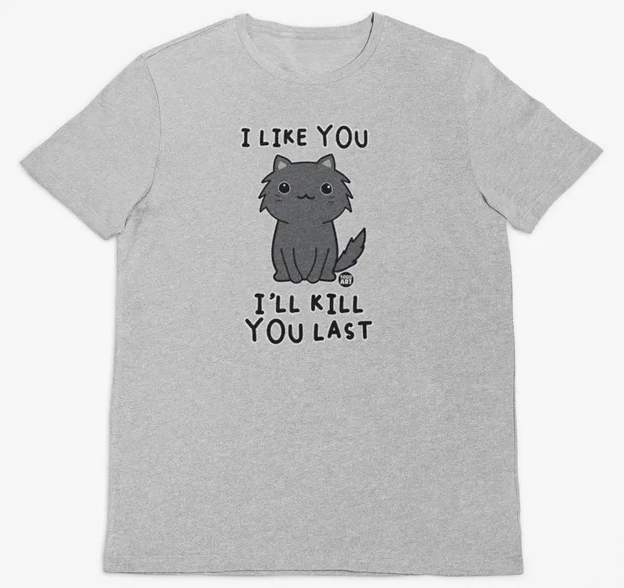 Mischief Cat Graphic Cotton T-Shirt