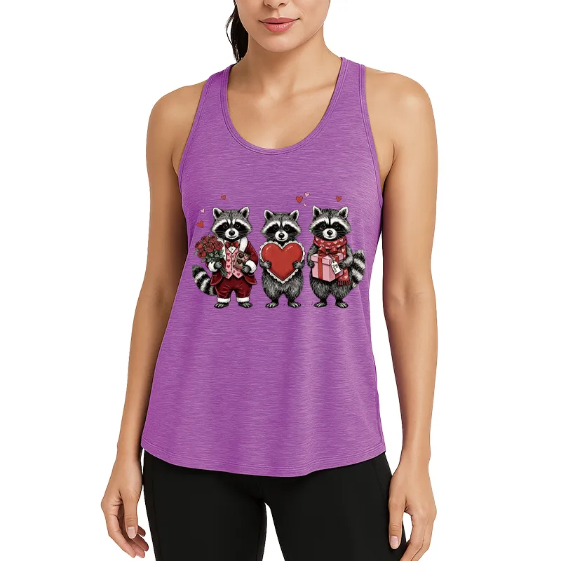 Raccoon Heart Athletic Tank