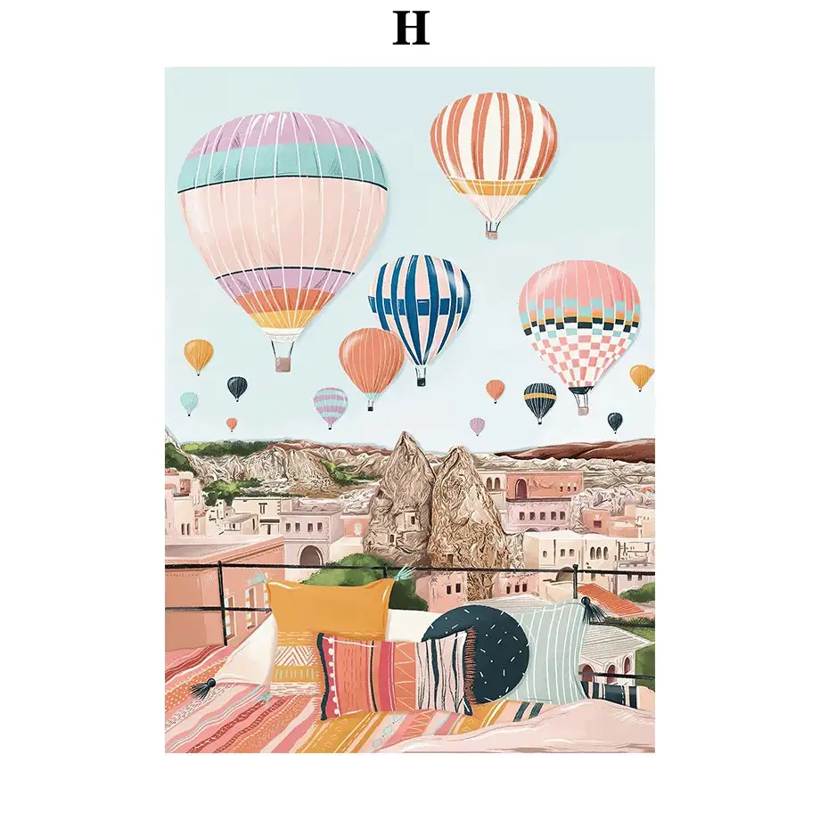 Pan Cotton Decorative Wall Print