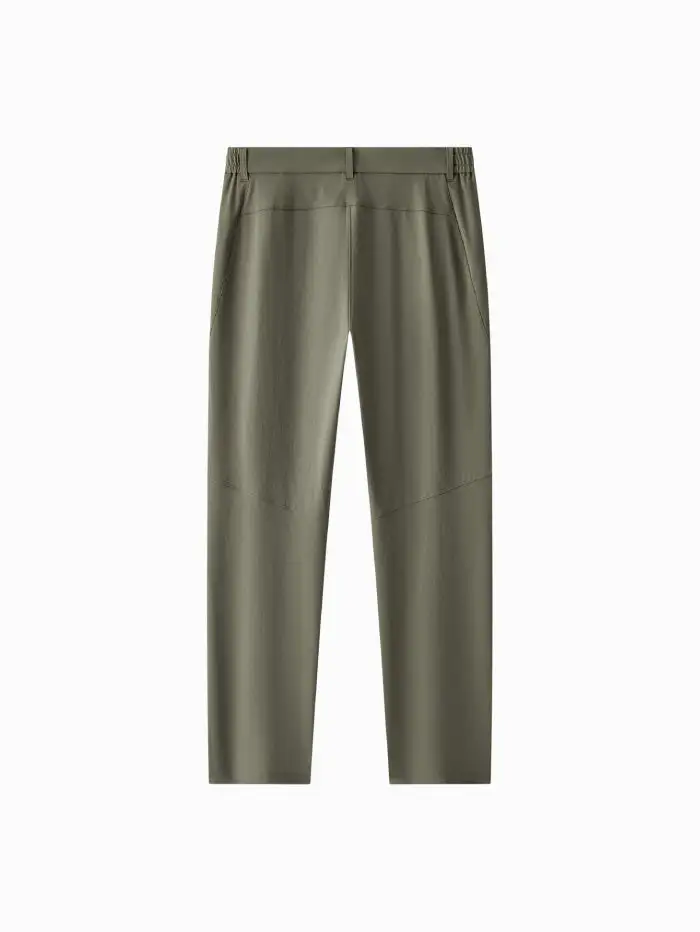 Men's Straight Open-weave Trousers