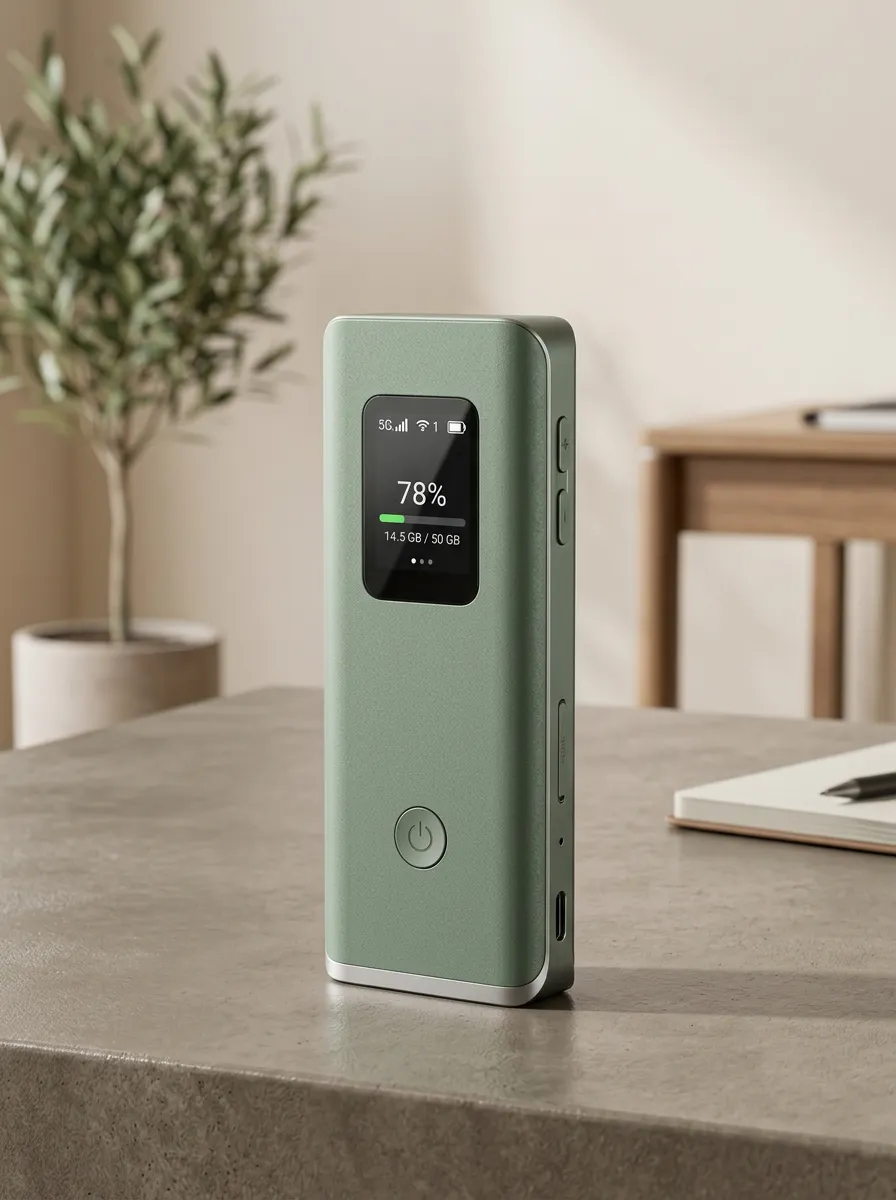 Compact 5G Travel WiFi Hotspot