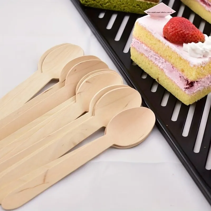 Eco Wooden Disposable Spoons