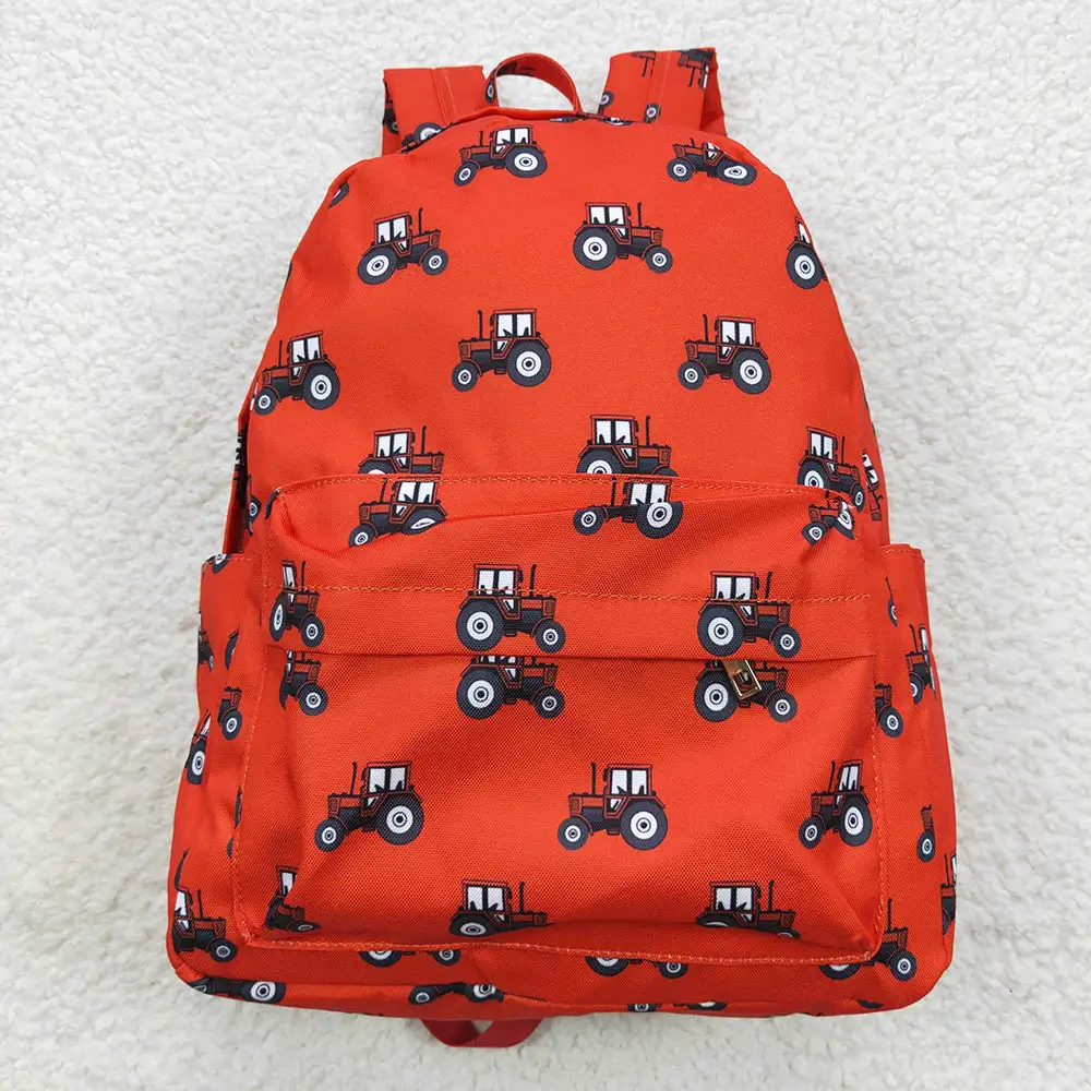 Farm Theme Tractor Kids Backpack