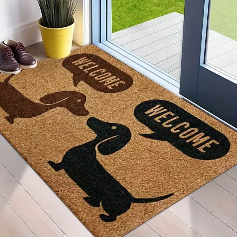 Dachshund Welcome Door Mat
