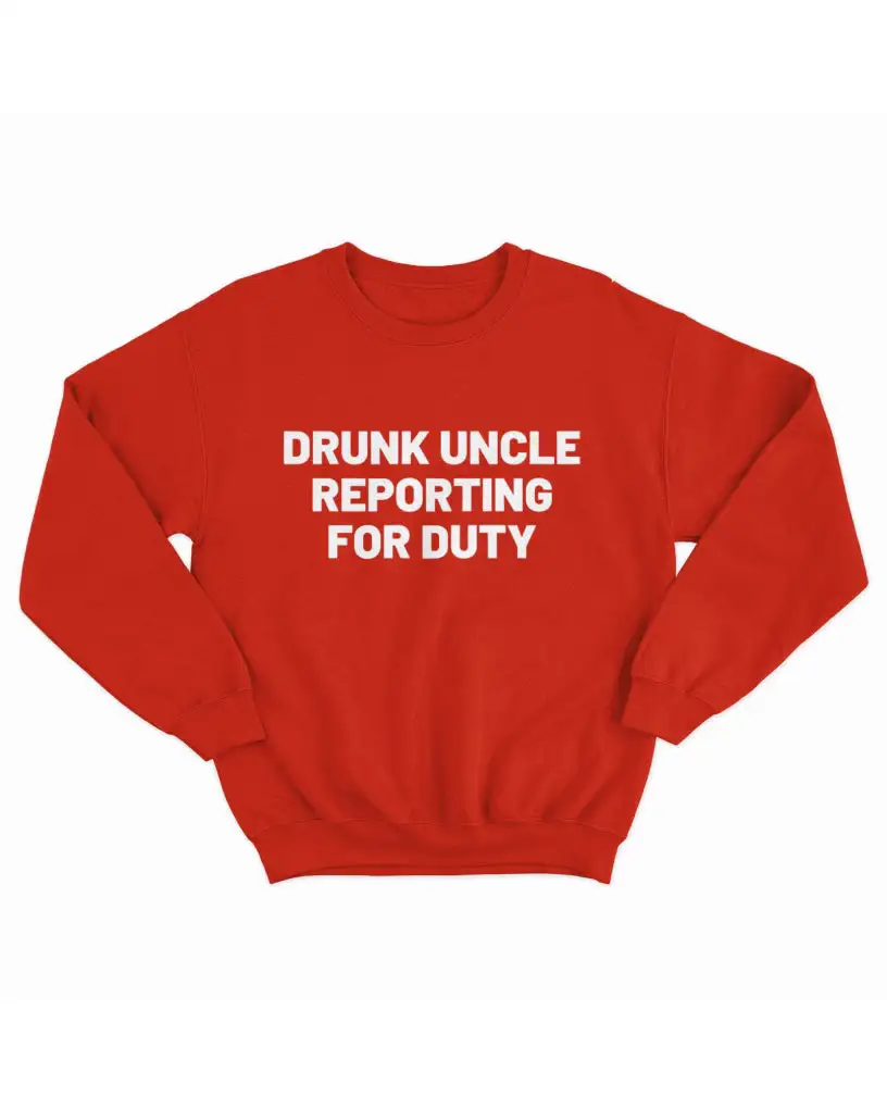 Domineering Mature Man Fleece Crewneck