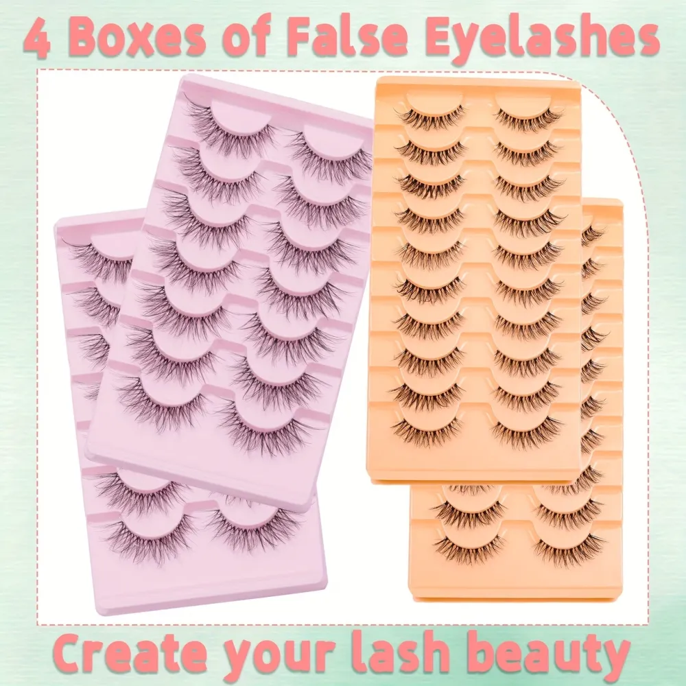 Soft Comfortable Fake Lashes