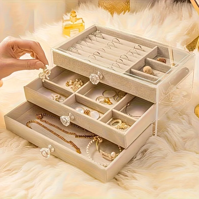 Multilayer Jewelry Storage Box