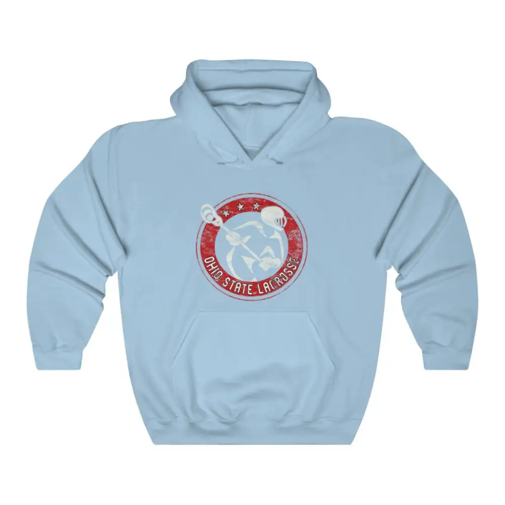 Everyday Vintage Player Lacrosse Graphic Pullover Hoodie