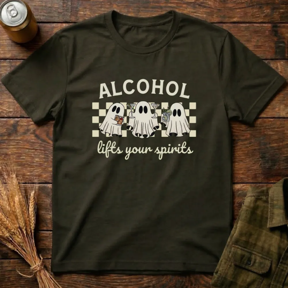 Lift Your Spirit Graphic Cotton T-Shirt