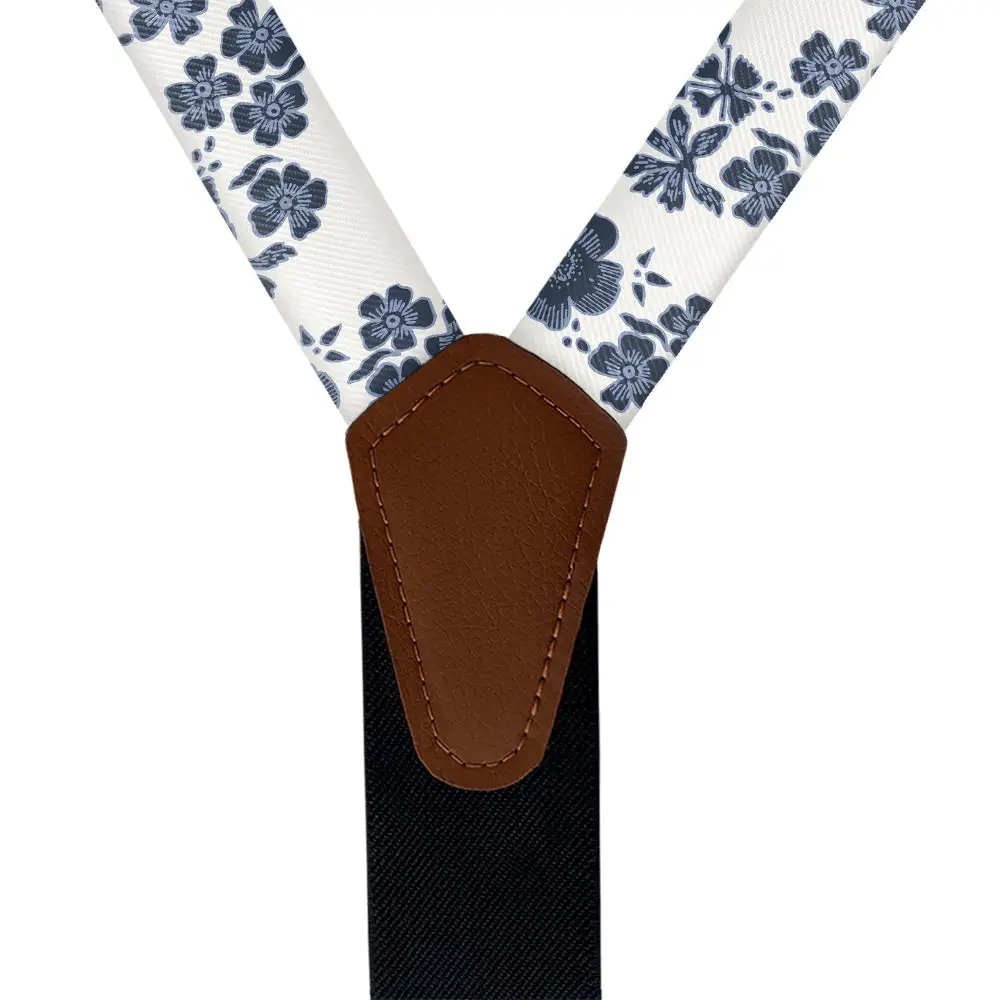 Zak Floral Pattern Suspenders