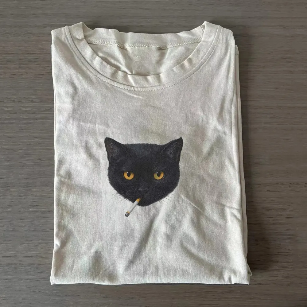 Smoking Cat Tee
