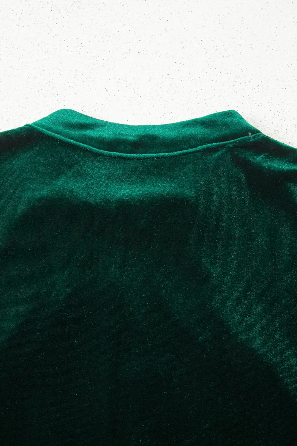 Button Front Long Sleeve Asymmetric Hem Blouse