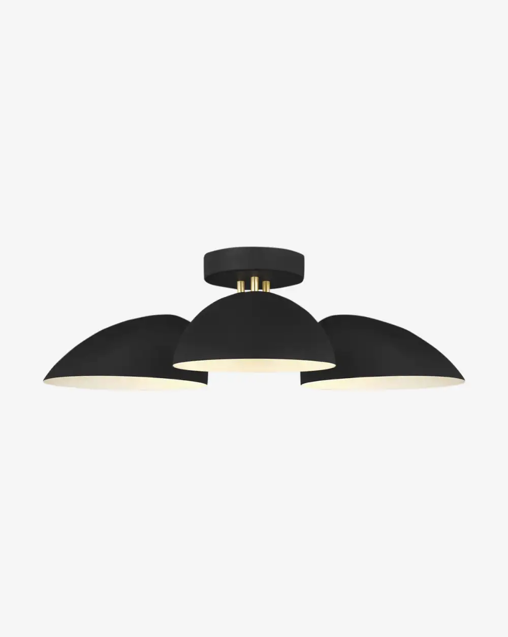 Modern Brass Flush Mount