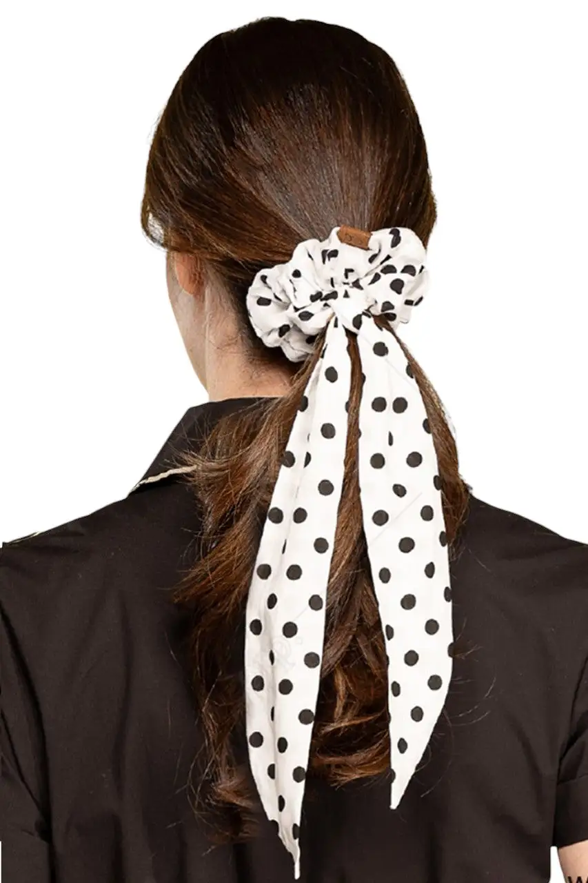 Rhinestone Hair Scrunchie Accessory