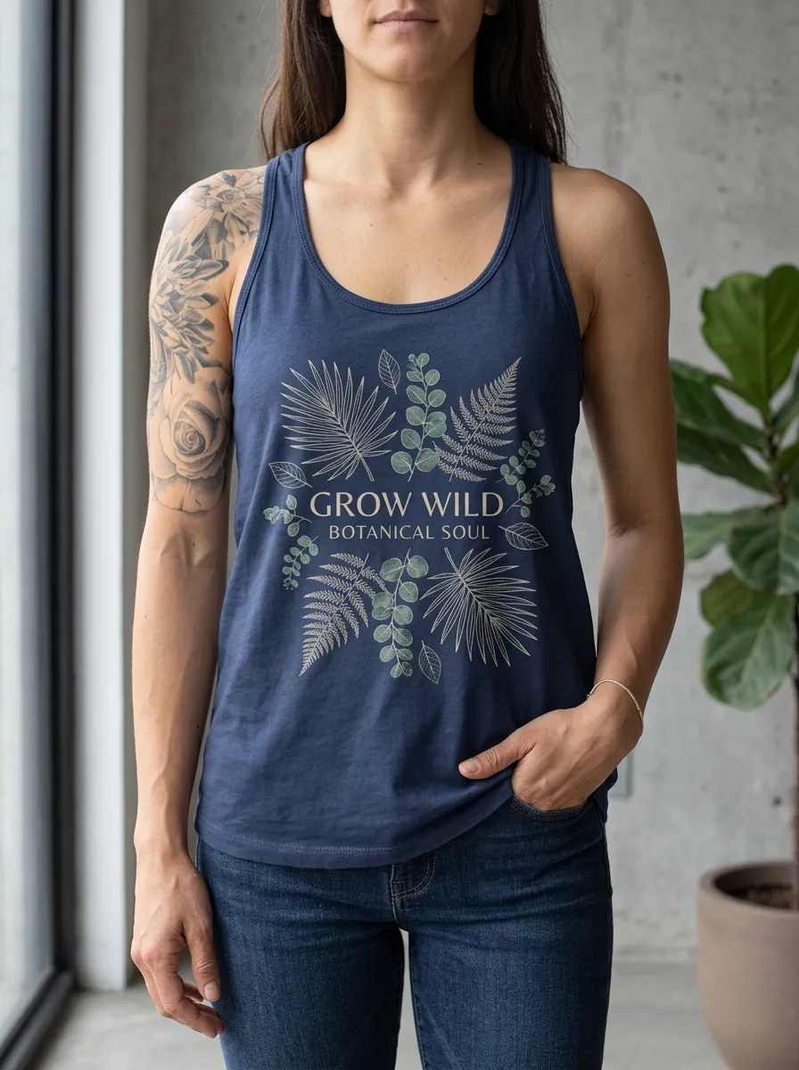 Nature Lover Grow Tank Top Easy