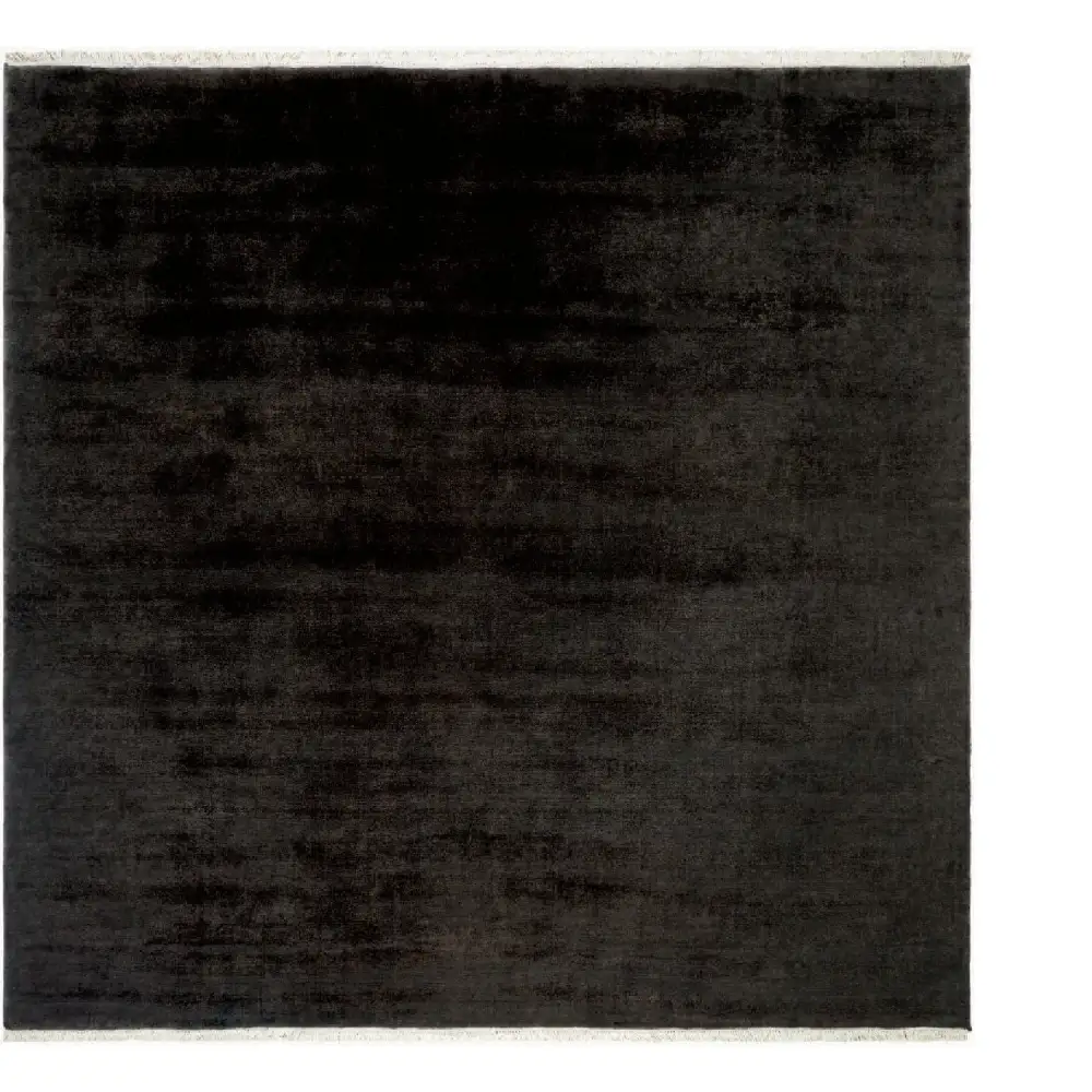 Hand-Loomed Wool Fringe Table Runner