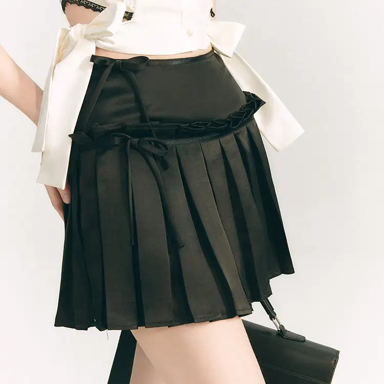 Weekend Relaxed Mini Pleated Skirt