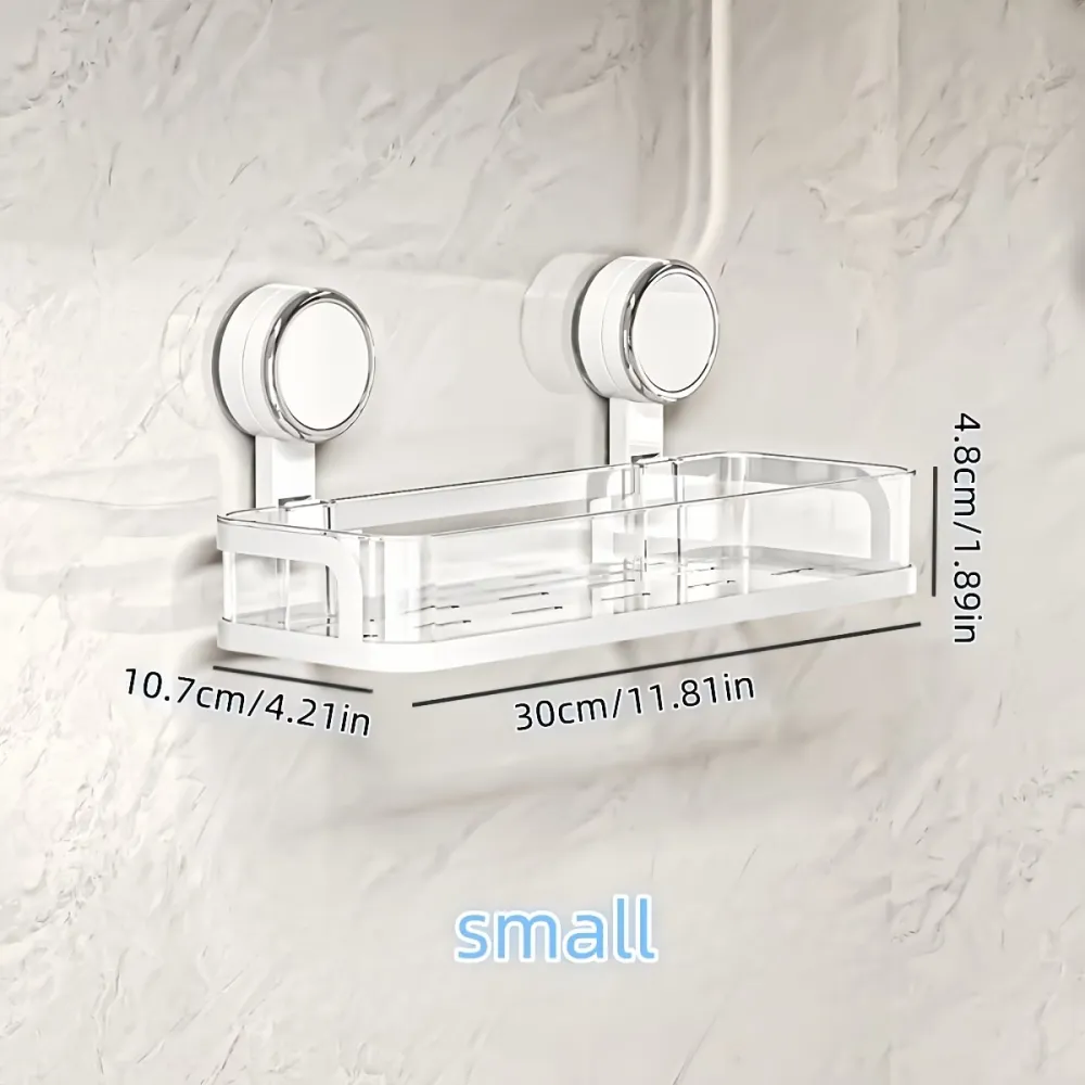 Drainable Shower Organizer Shelf