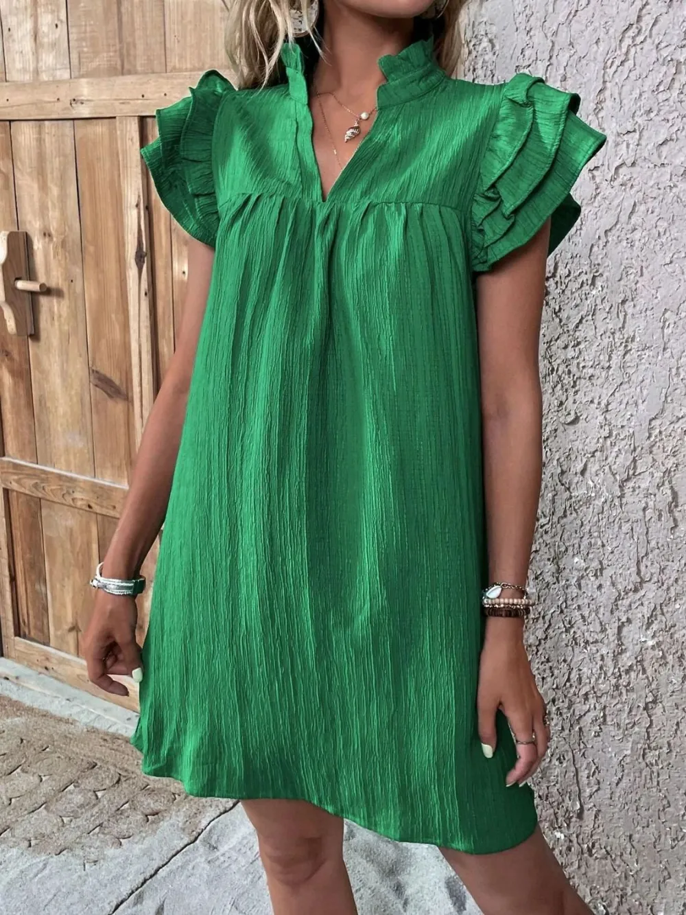Smart-Casual Classic Mini Dress