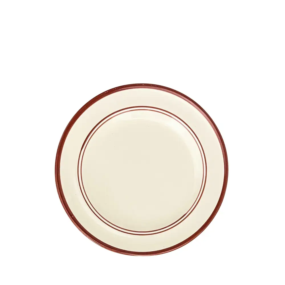 Ceramic Artisan-Made Dessert And Side Plate