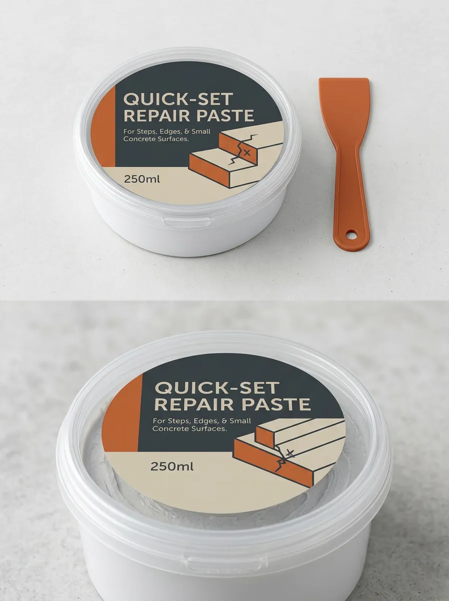 Practical Concrete Paste Step Repair Adhesive