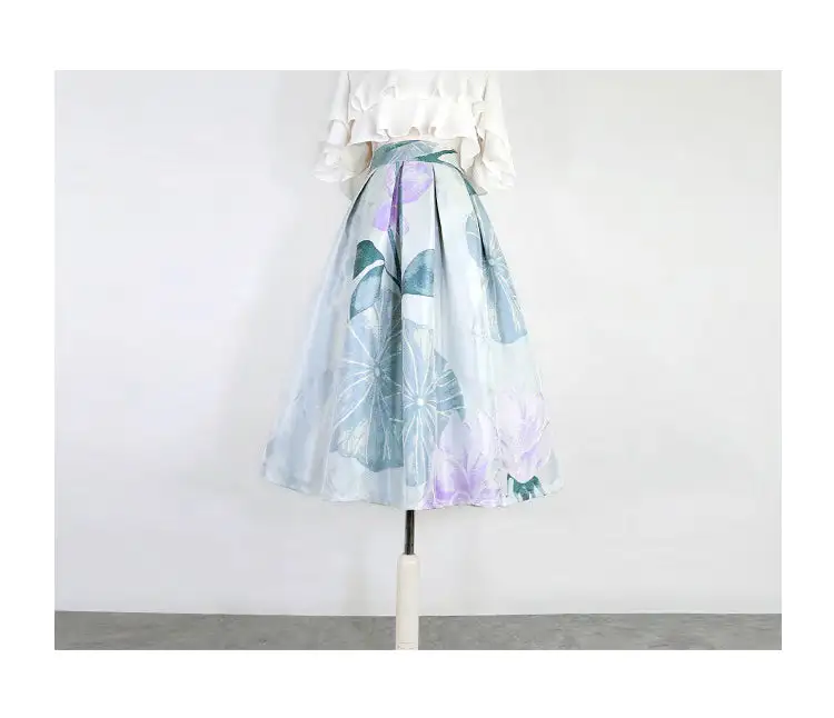 Textured Polished Everyday Casual Skirt