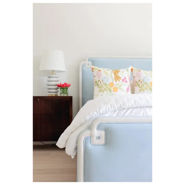 Refined Upholstered Bed