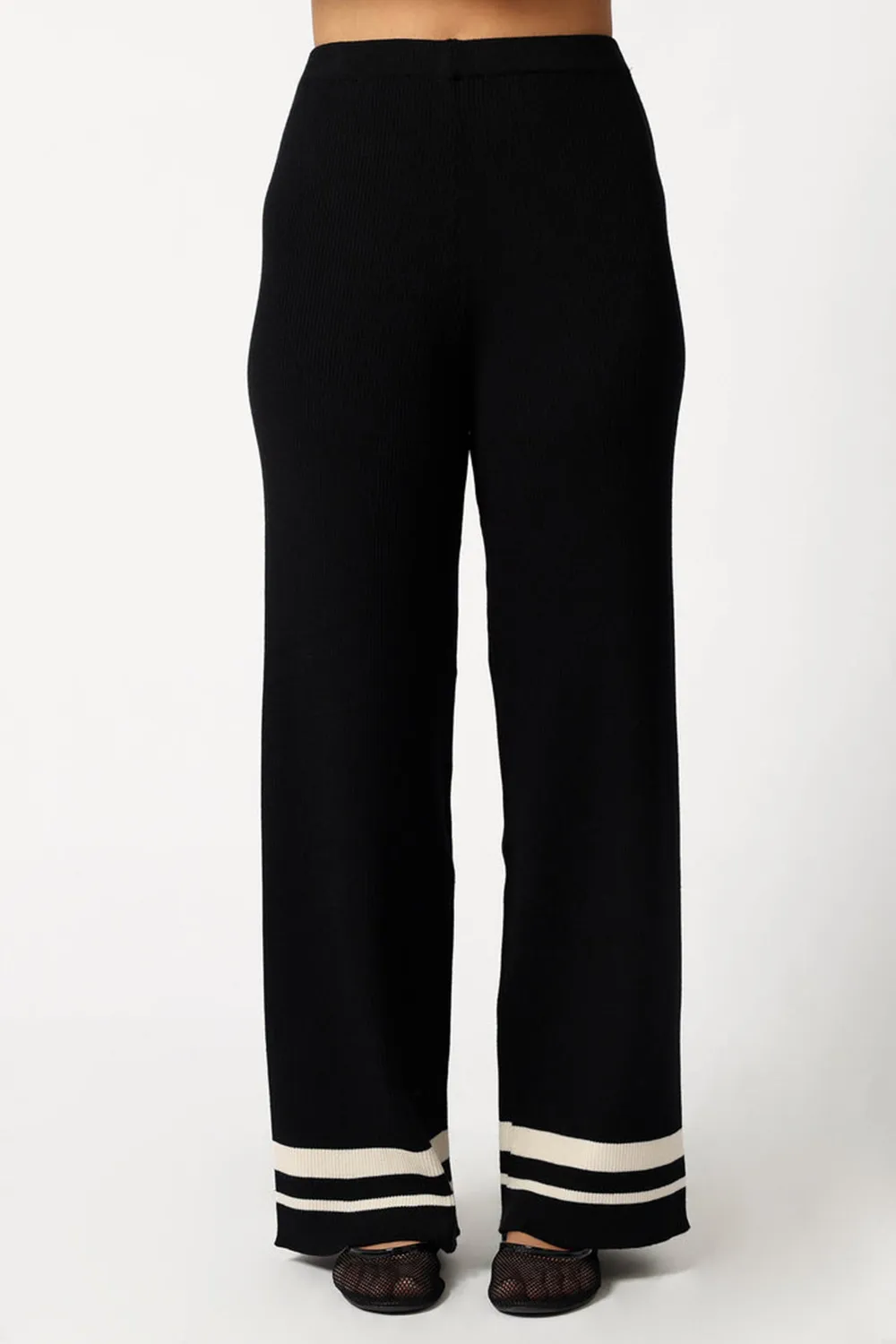 BLACK OFF WHITE PANTS
