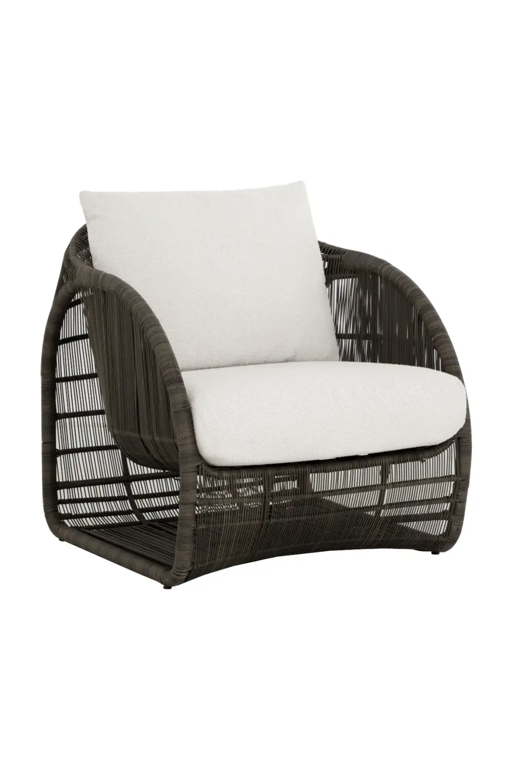 Padded Indoor/Outdoor Lounge Chair