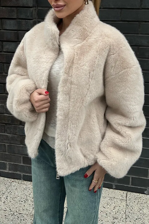 Faux-Fur Cozy Jacket