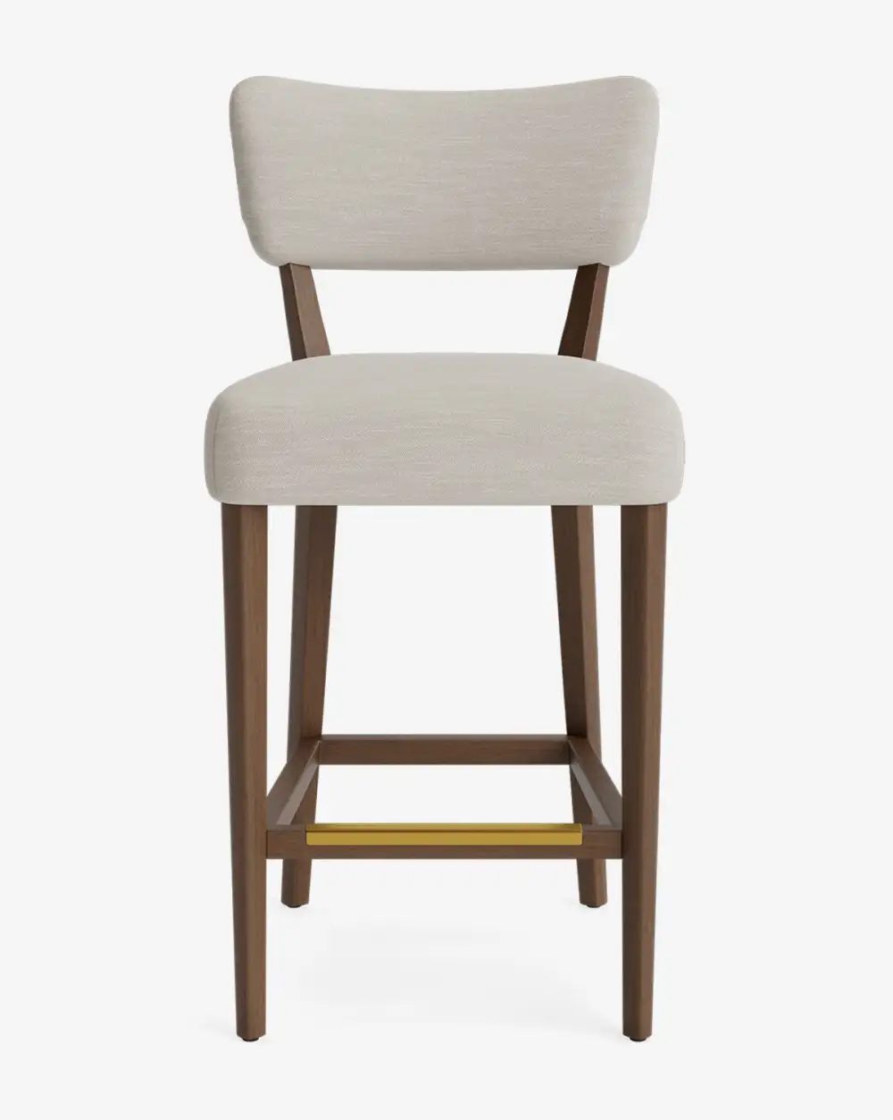 Vintage-Inspired Velvet Stool