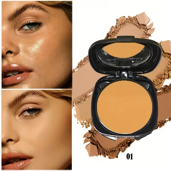 Sweatproof & Natural Finish Compact
