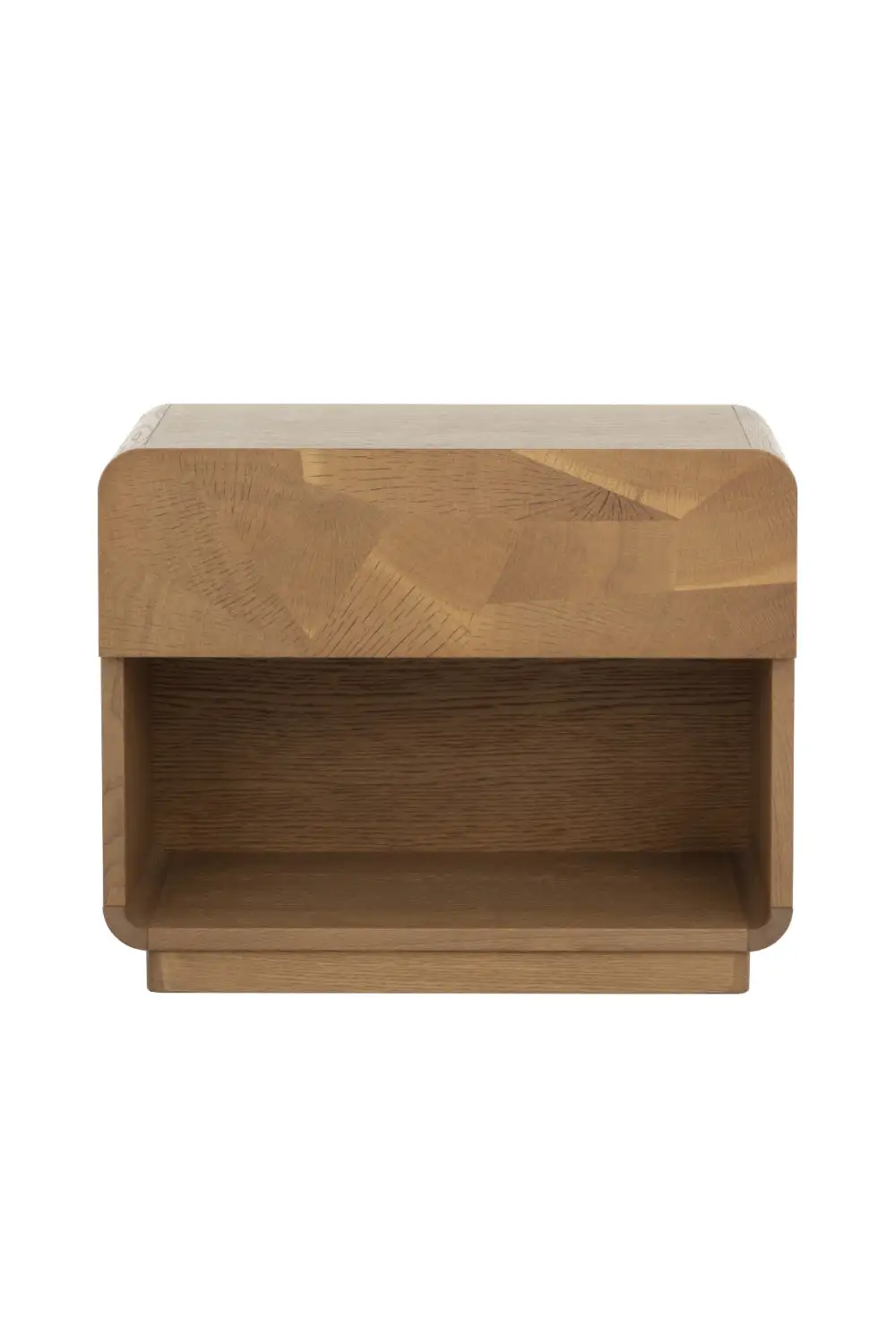 Oak Mosaic Drawer Nightstand