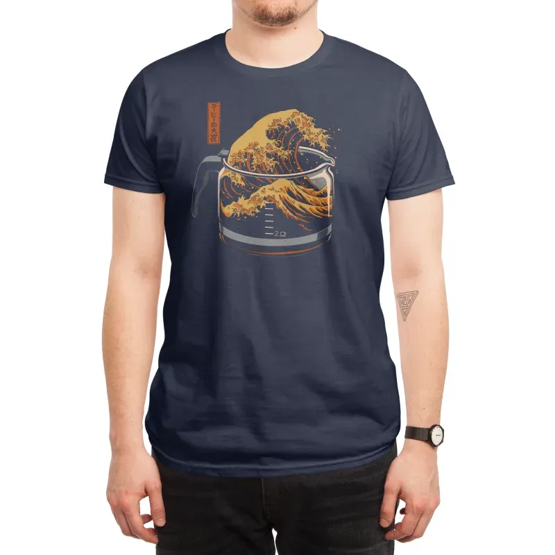 Casual Holiday Style Wave Short Sleeves