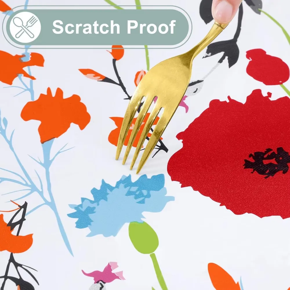 Vibrant Wildflower Tablecloth