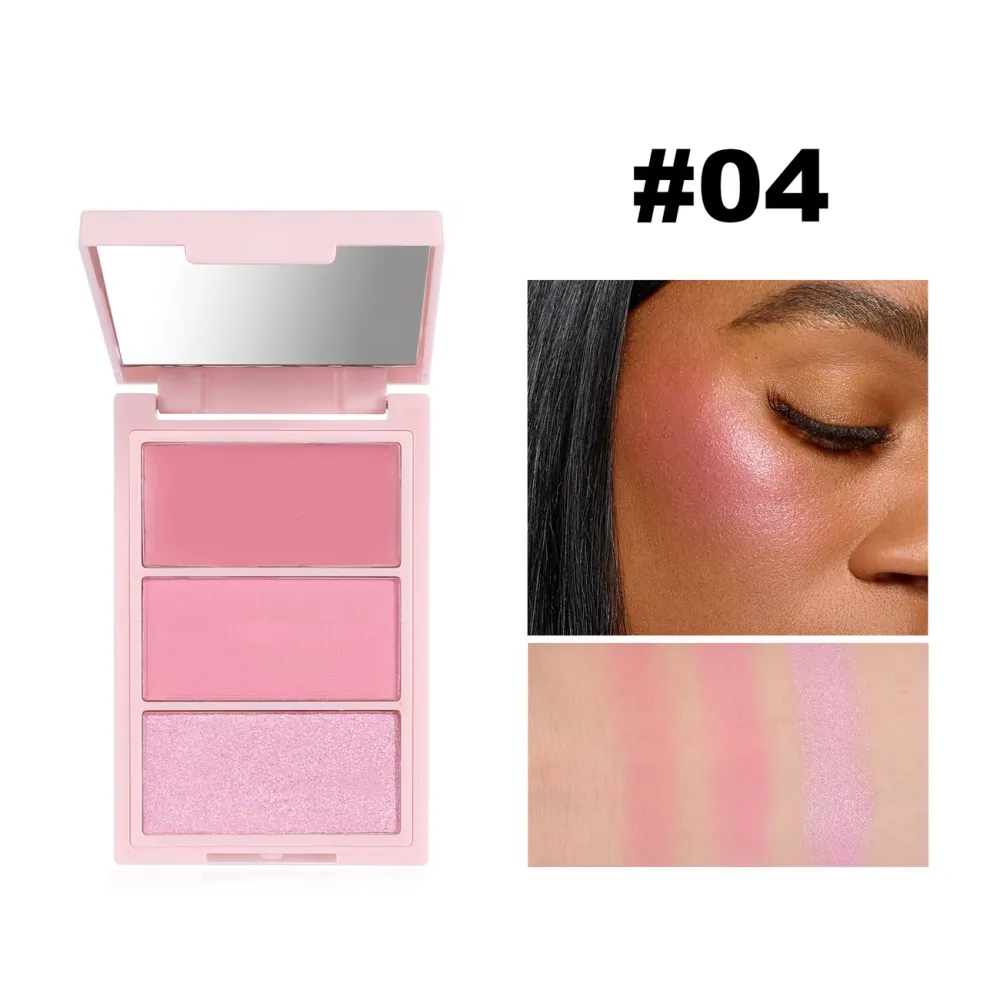 3-Color Blush Palette