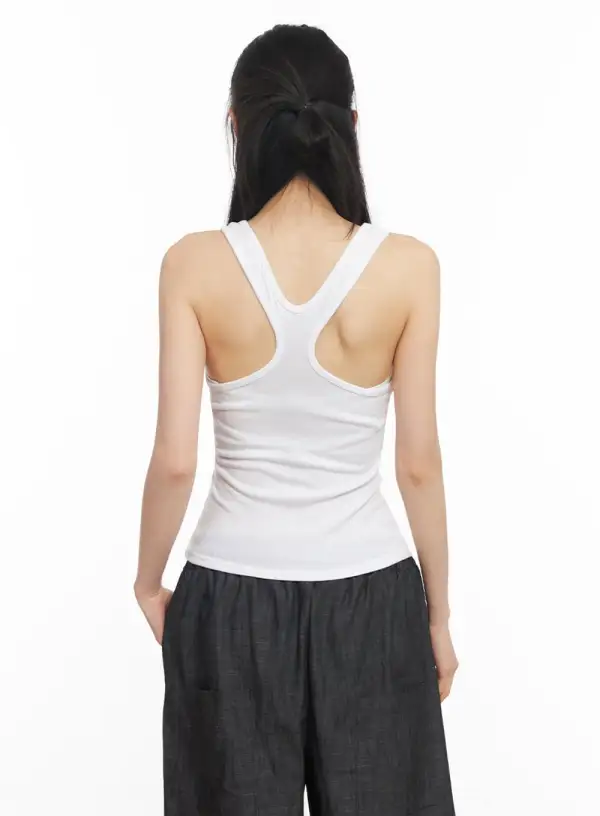 Cross-Back Tank Top