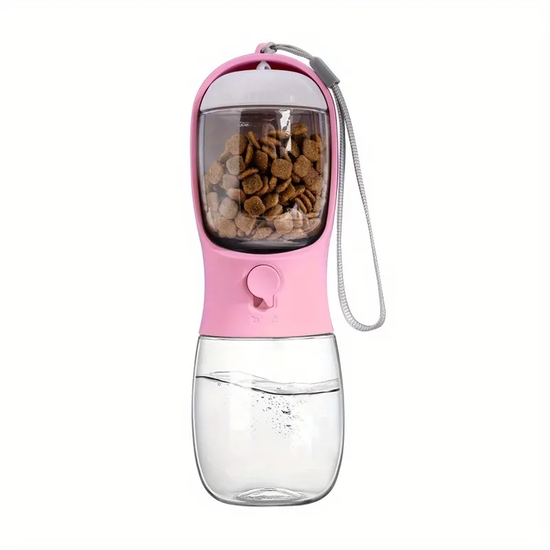 2-in-1 Pet Water & Food Bottle