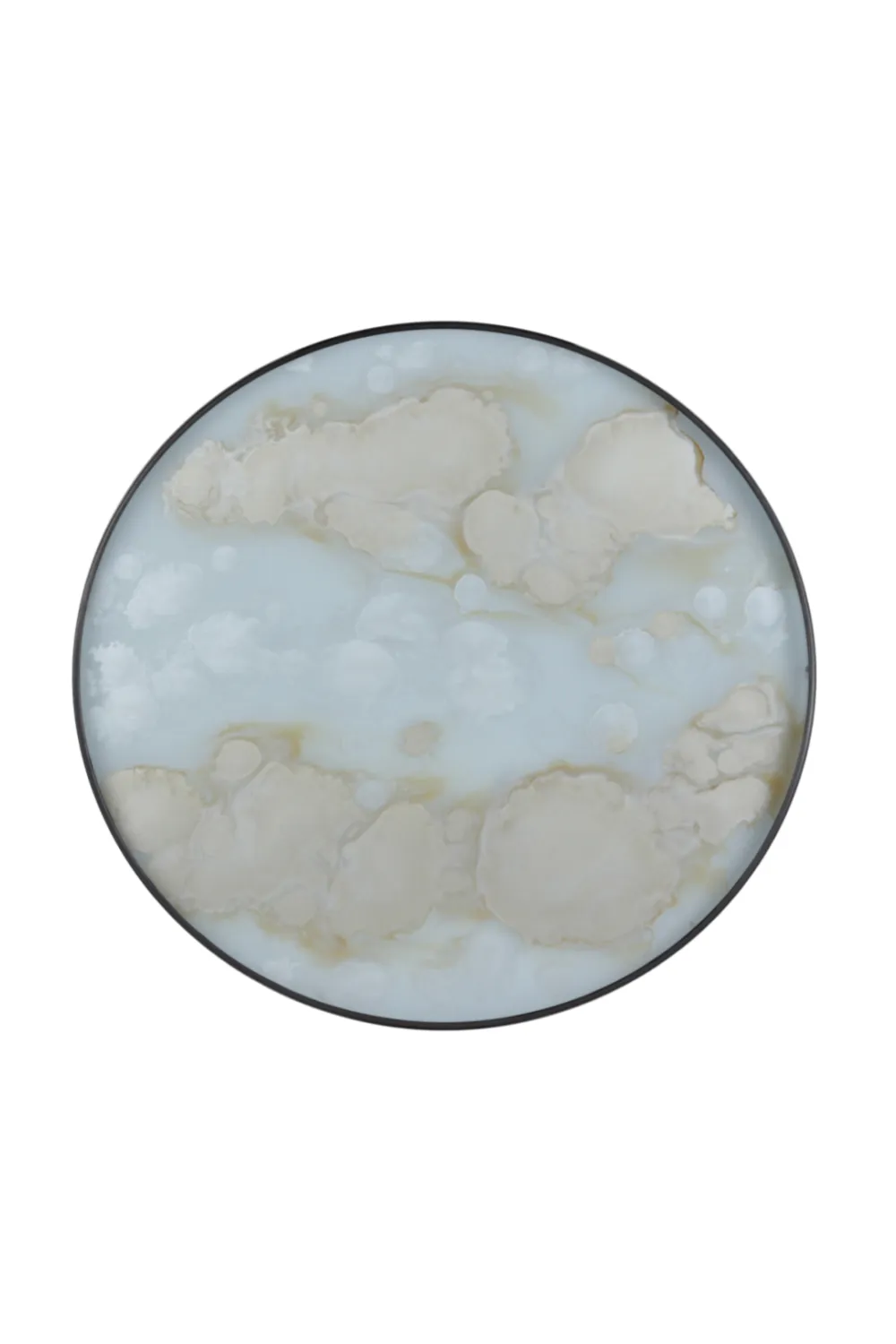 Round Glass Tray